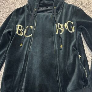 BCBGMaxAzria Black and Gold Kids Jacket